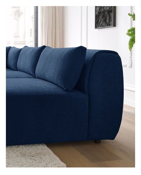 Divano angolare blu scuro (variabile) Jeanne - Bobochic Paris