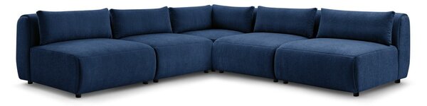 Divano angolare blu scuro (variabile) Jeanne - Bobochic Paris