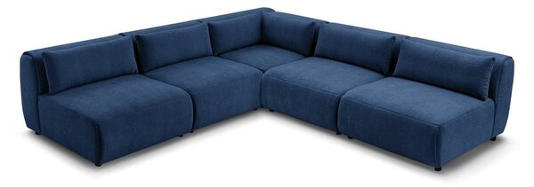Divano angolare blu scuro (variabile) Jeanne - Bobochic Paris