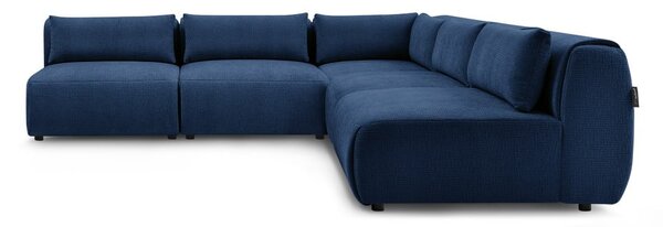Divano angolare blu scuro (variabile) Jeanne - Bobochic Paris