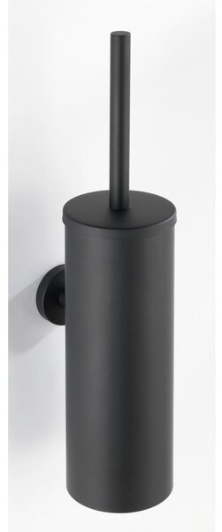 Scopino a parete in acciaio inox nero opaco Bosio - Wenko