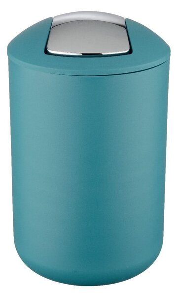 Cestino blu petrolio Swing Petrol L Brasil - Wenko