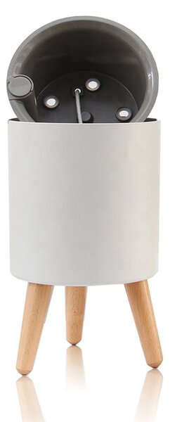 Vaso autoinnaffiante in plastica ø 19 cm Calla - Tomasucci