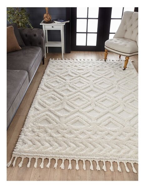 Tappeto beige 110x60 cm Shaggy - Mila Home