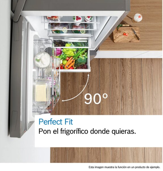Bosch Frigorifero Combinato Capacit 368 Litri Classe energetica E Raffreddamento No Frost colore Acciaio Inox - KGN39VIEB Serie 4