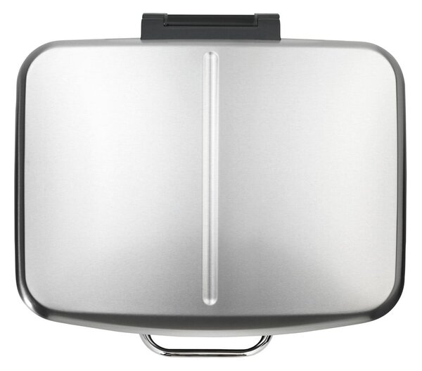 Cestino per rifiuti in acciaio inox 24 l Studio Duo - Wenko