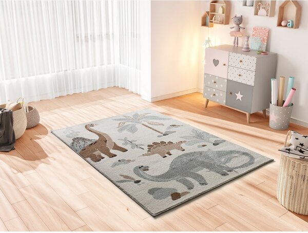 Tappeto per bambini crema 120x170 cm Beats - Universal