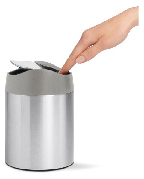 Cestino in acciaio inox da 1,5 l Mini - simplehuman