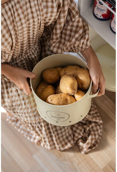 Cassetta per patate in acciaio - Esschert Design