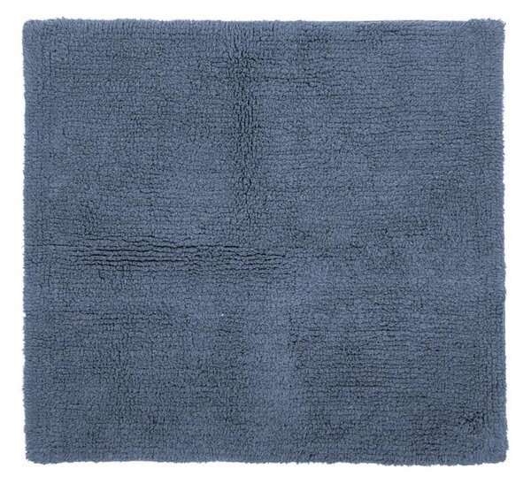 Tappeto da bagno in cotone blu Luca, 60 x 60 cm - Tiseco Home Studio