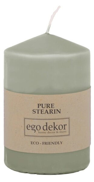 Candela blu turchese Top, tempo di combustione 25 h Eco - Eco candles by Ego dekor