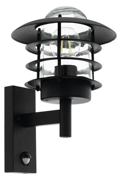 Eglo 79555 - Applique da esterno con sensore ZAMALENA 1xE27/60W/230V IP44