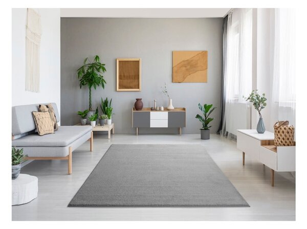 Tappeto grigio chiaro Montana, 160 x 230 cm Montana Liso - Universal