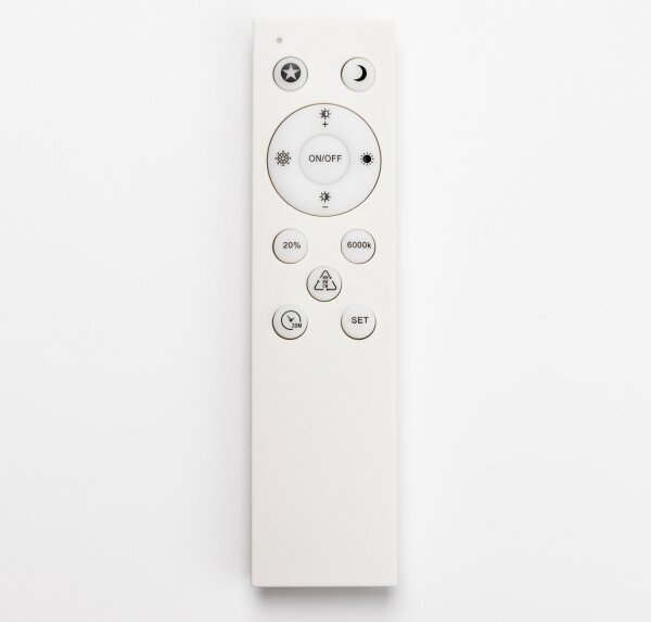 BRILAGI - Lampada a LED dimmerabile VELVET TWIST LED/36W/230V CCT pr. 65 cm WT beige + telecomando