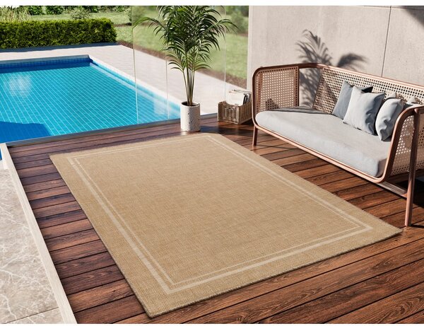 Tappeto beige per esterni 160x230 cm Guinea Beige - Universal