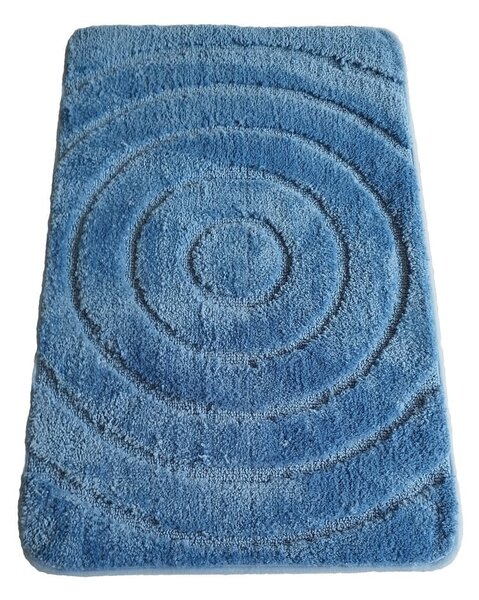 Tappetino da bagno blu 50x80 cm - JAHU collections