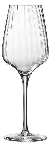 <p>Calice Vino Bianco Symetrie 35 cl, set di 6, esalta i vini bianchi. Design innovativo, lavabile in lavastoviglie, per una degustazione ricercata.</p>
