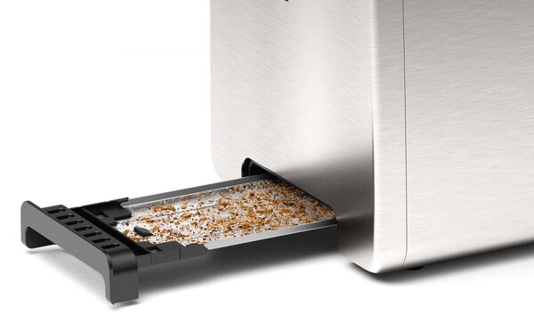 Bosch Tostapane 2 Fette Potenza 970 Watt Funzione scongelamento Autospegnimento colore Inox - TAT3P420