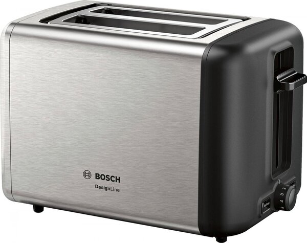 Bosch Tostapane 2 Fette Potenza 970 Watt Funzione scongelamento Autospegnimento colore Inox - TAT3P420