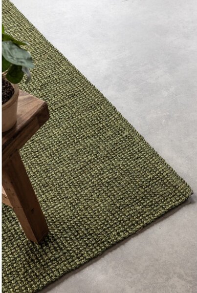 Tappeto color kaki in iuta 160x230 cm Bouclé – Hanse Home