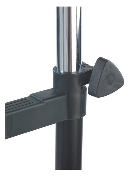 Appendiabiti telescopico/mobile in metallo nero All In - Wenko