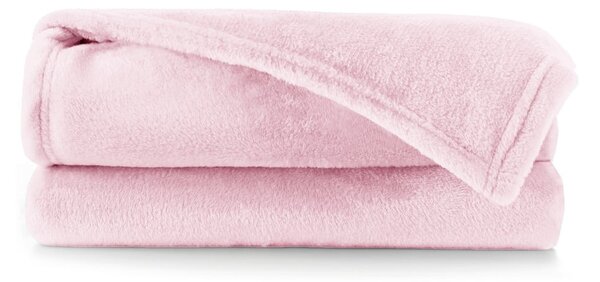 Coperta in microfibra rosa chiaro Decoking , 150 x 200 cm Mic - DecoKing
