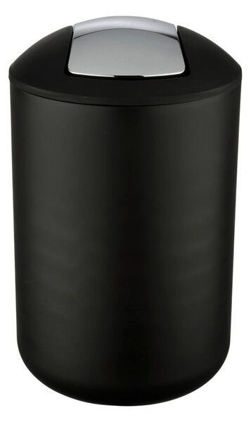 Cestino nero L, altezza 31 cm Brasil - Wenko