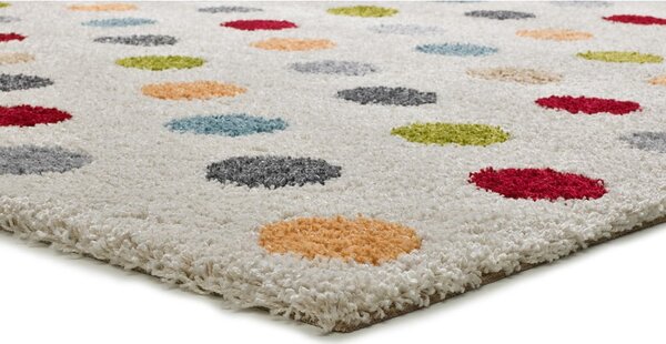 Tappeto crema 80x150 cm Norge Dots - Universal