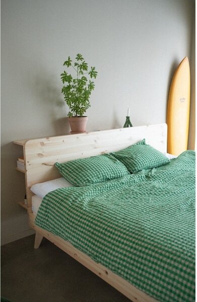 Letto matrimoniale in legno di pino con griglia 160x200 cm Retreat - Karup Design