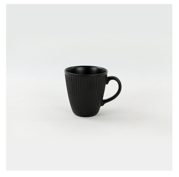 Tazze in ceramica nera in set da 6 pezzi 0,3 l - Hermia