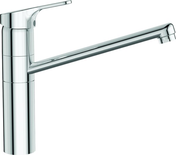 Ideal Standard Miscelatore a bassa pressione Cerafit 3 con bocca fissa, cromo / Miscelatore per lavello / Miscelatore per cucina