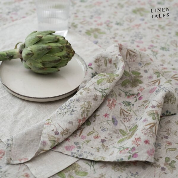 Tovaglioli in lino in set da 2 Botany 2 - Linen Tales
