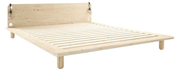 Letto matrimoniale in legno di pino con griglia 160x200 cm Peek - Karup Design
