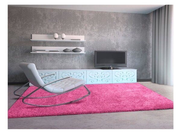 Tappeto rosa , 133 x 190 cm Aqua Liso - Universal