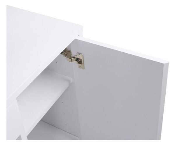 Tavolo da lavoro bianco Prado - TemaHome