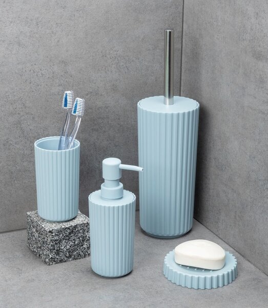 Tazza azzurra per spazzolini da denti Minas - Allstar