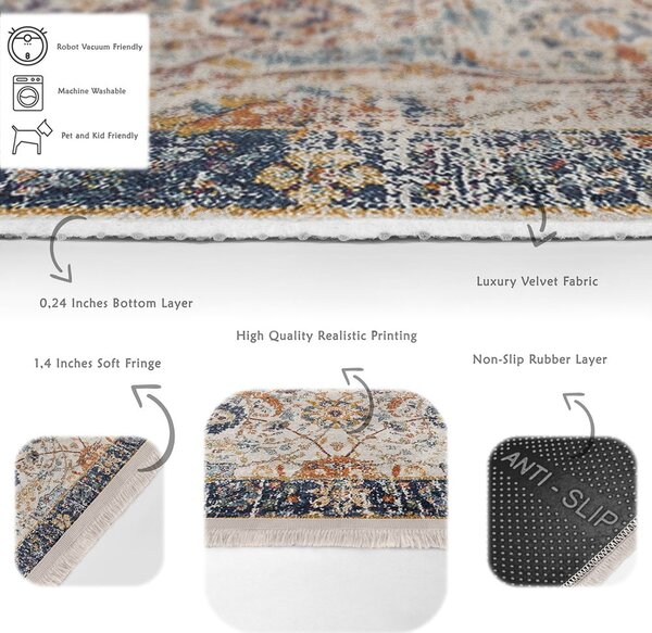 Tappeto beige 160x230 cm - Mila Home