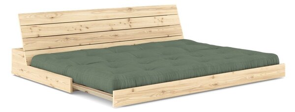 Divano letto verde 196 cm Base - Karup Design