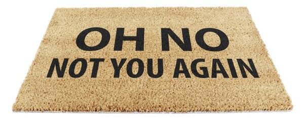 Zerbino in cocco 40x60 cm Not You Again - Artsy Doormats