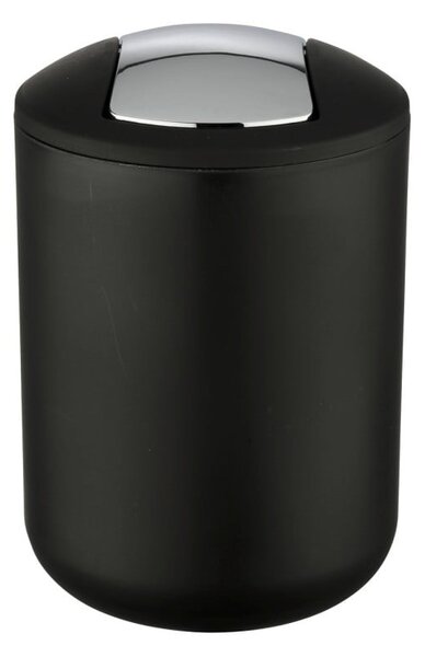 Cestino nero S, altezza 21 cm Brasil - Wenko