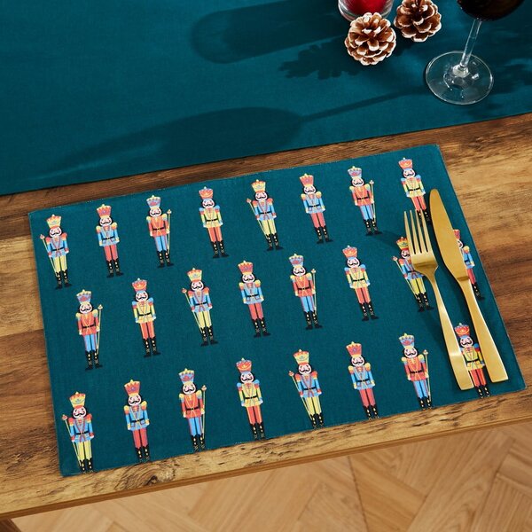 Tovagliette in set in cotone a tema natalizio 4 pz 30x46 cm Nutcracker – Catherine Lansfield