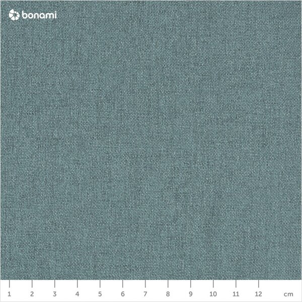 Letto matrimoniale imbottito blu/grigio con contenitore con rete inclusa 180x200 cm Mattis – Meise Möbel