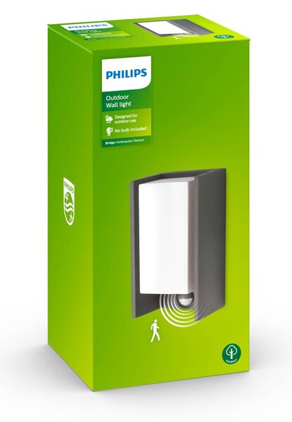 Philips myGarden Bridge applique antracite sensore