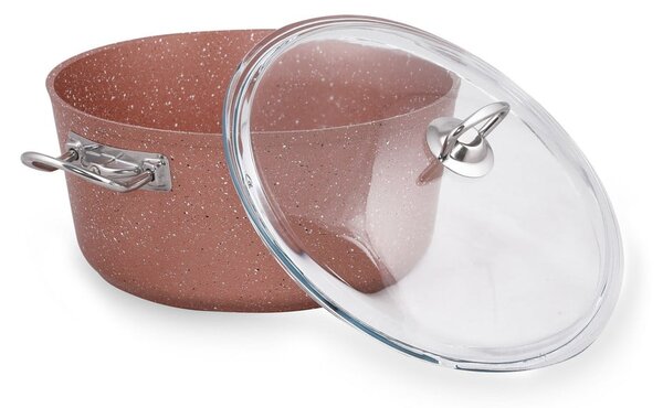Pentola in alluminio con coperchio 3 l Classic - Güral Porselen