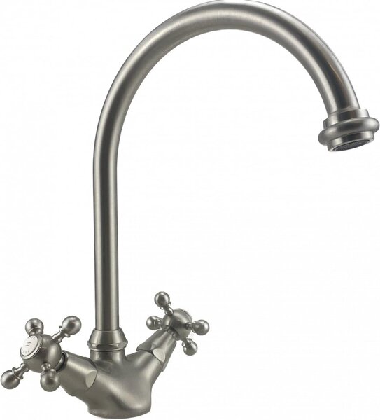 PB Rubinetto da cucina in stile retrò V1905 in acciaio inossidabile