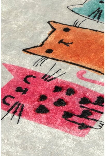 Tappeto da bagno 60x40 cm Baby Cats - Foutastic