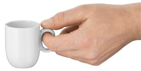 Tazze in porcellana bianca in set da 2 per espresso 60 ml Barista - WMF