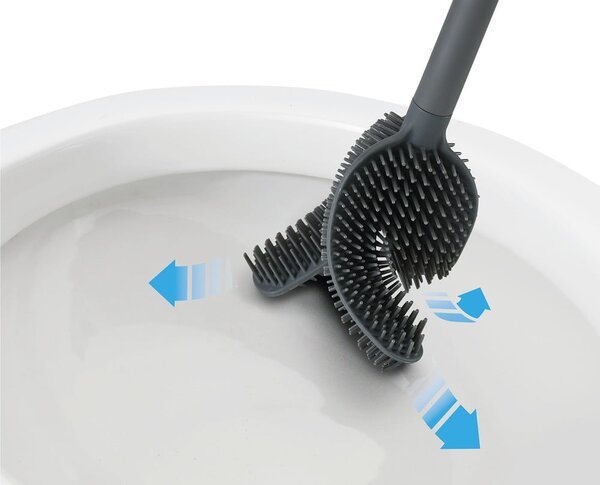 Scopino in acciaio inox argento Flex - Joseph Joseph