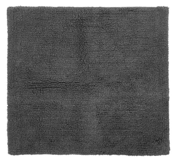 Tappeto da bagno in cotone grigio Luca, 60 x 60 cm - Tiseco Home Studio