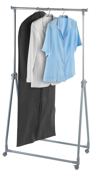 Appendiabiti telescopico/mobile in metallo grigio Foldable - Wenko